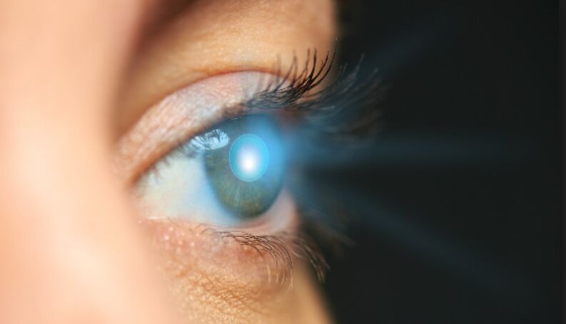 αναζωογόνηση του δέρματος γύρω από τα μάτια με λέιζερ